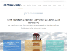 Tablet Screenshot of continuuuity.com